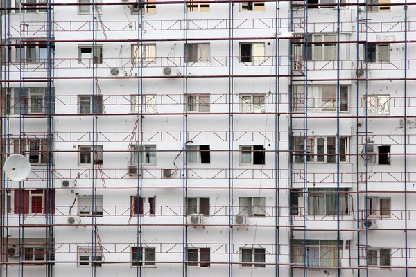 Reabilitação de edifícios — Fotografia de Stock