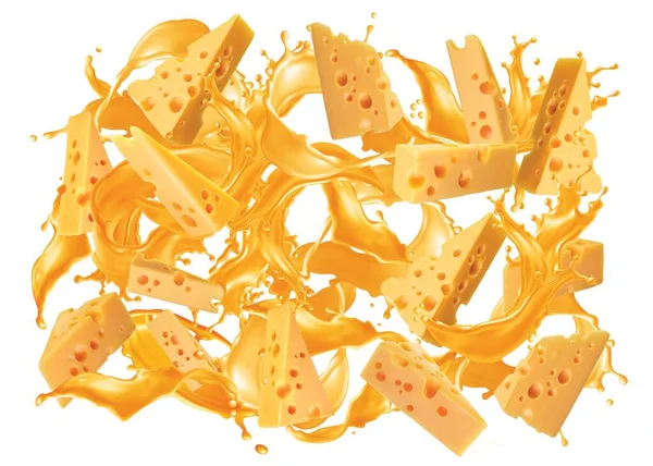 Τυρί Cheddar Premium Στο Τραπέζι — Φωτογραφία Αρχείου
