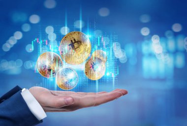Forex ticaret kavramı, dijital para
