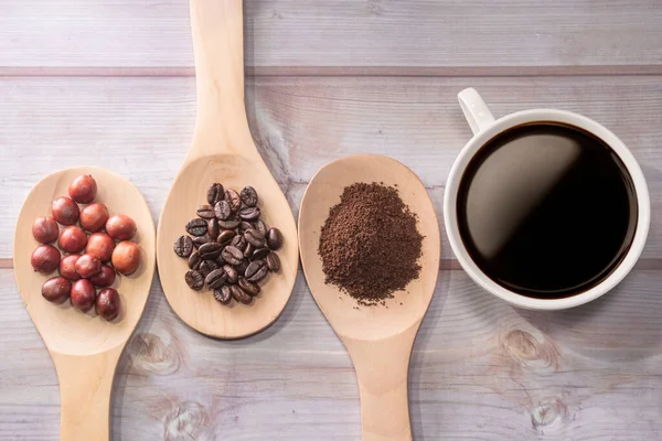 Fresh Coffee Splash Concept — Stock Photo, Image