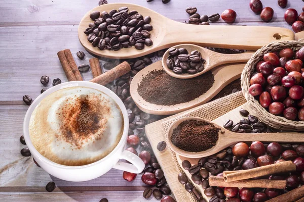 Fresh Coffee Splash Concept — Stock Photo, Image