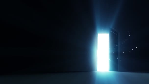 Opening the Door — Stock Video