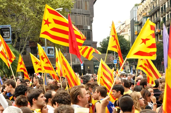 Barselona da Katalan ayrılıkçı protesto