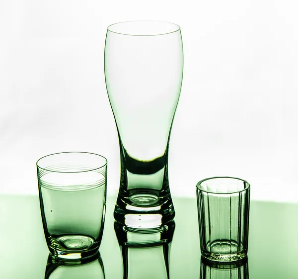 Vasos vacíos — Foto de Stock