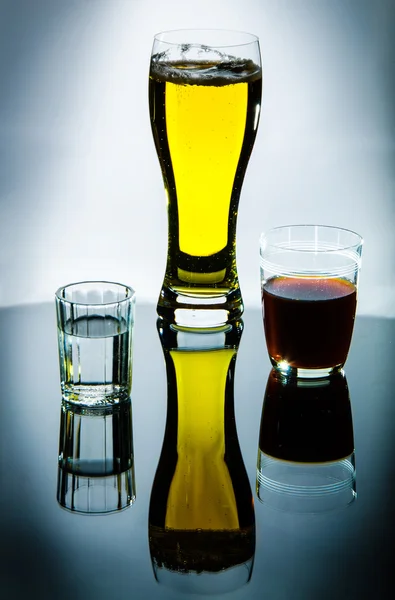 votka, bira, şarap