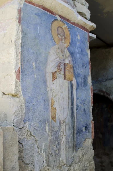 Fresco van st. nicholas — Stockfoto