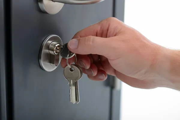 Locking door — Stock Photo, Image