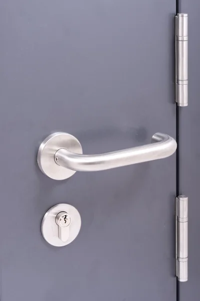 Door handle and lock — Stock Photo, Image