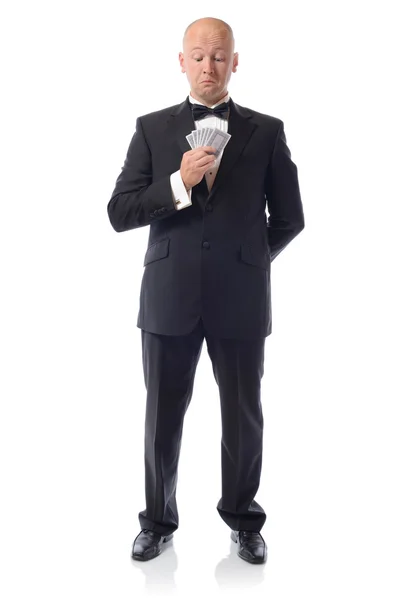 Tuxedo bad hand — Stock Photo, Image