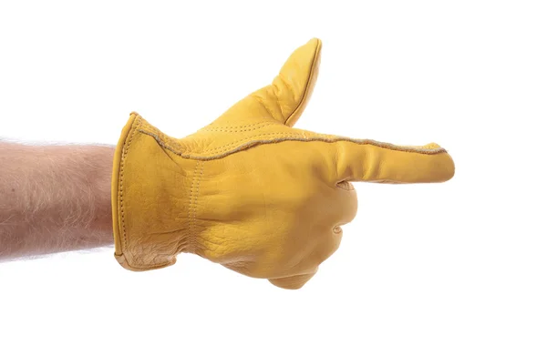 Bouw handschoen punt — Stockfoto