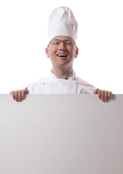 Chef side peep — Fotografia de Stock