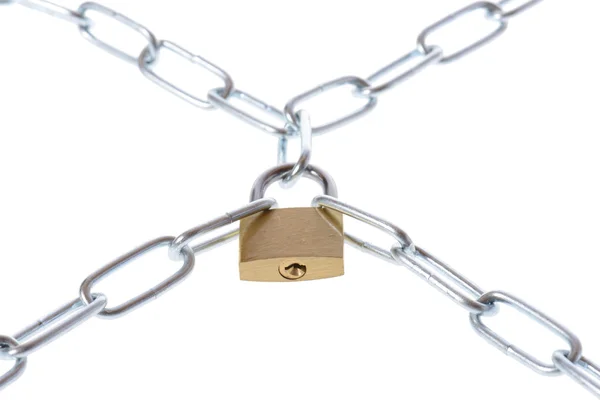 Chain and lock — Stock Photo, Image