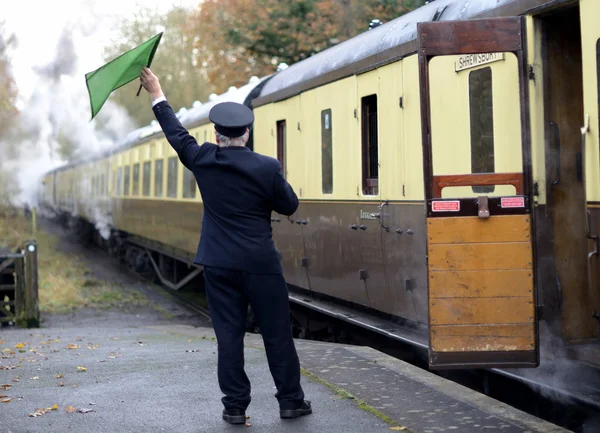 Guardia del tren —  Fotos de Stock