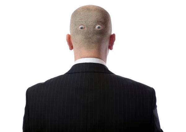 Eyes in the back of your head — Stock Photo, Image