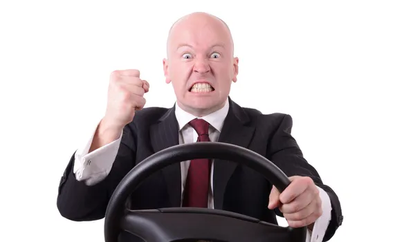 Road rage — Stock Photo, Image