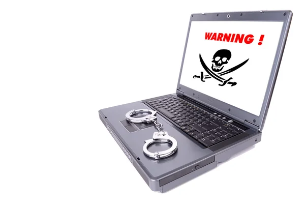 Internet criminaliteit — Stockfoto