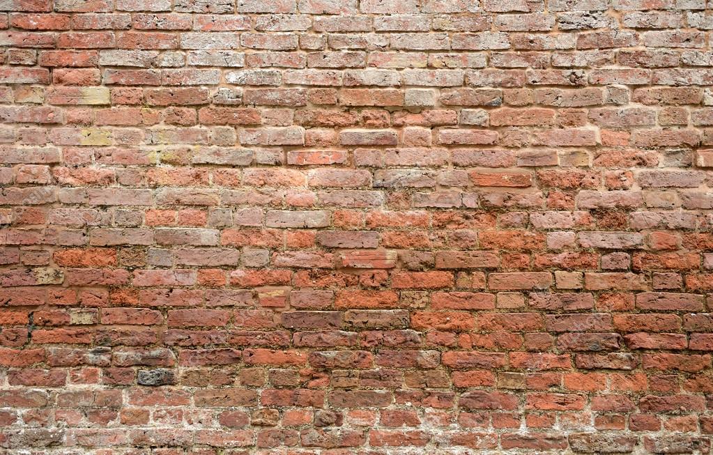 zeer oude bakstenen muur — Stockfoto © hyrons #25740735