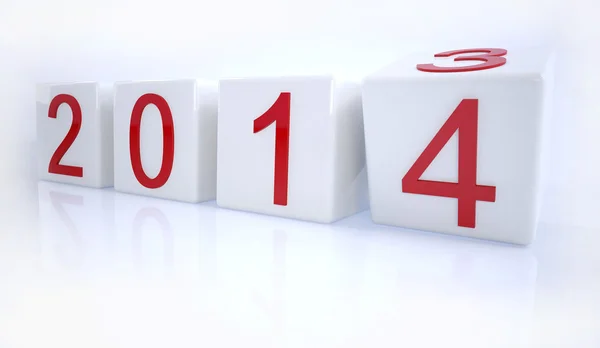 Nuevo año 2014 —  Fotos de Stock