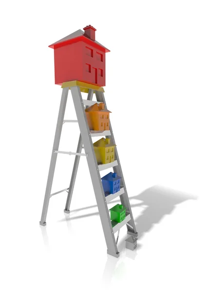 Property ladder — Stock Photo, Image