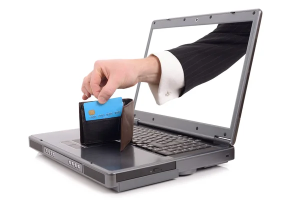 Online Theft — Stock Photo, Image