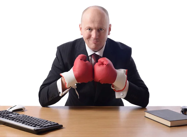 Businessman fight — Stock Photo, Image