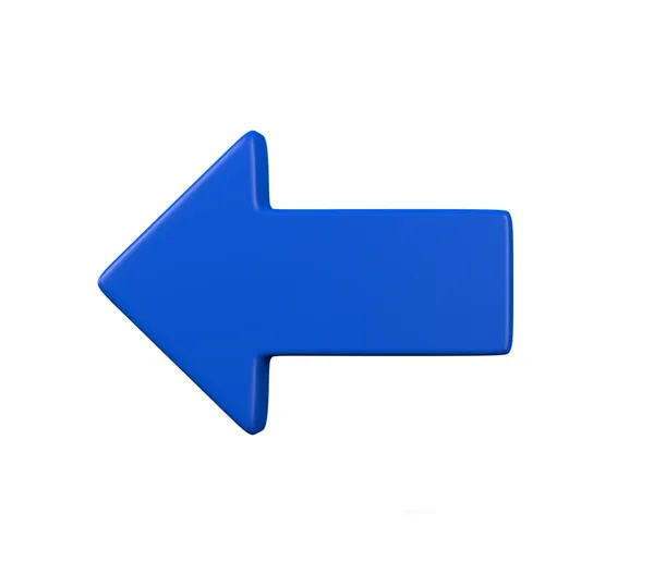 Blue arrow — Stock Photo, Image