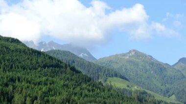 cennet zaman atlamalı, Alpler Dağı zirve (Avusturya, zillertal)