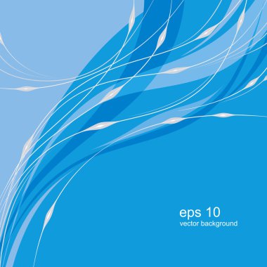 Mavi Dalgalar ve çizgiler