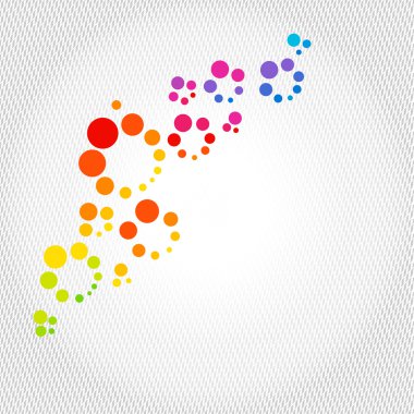 çok renkli arka plan puan ile