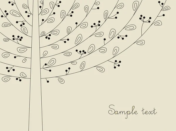 Abstract tree — Stock Vector