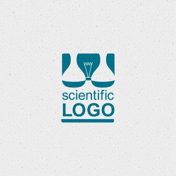 Naukowe logo — Wektor stockowy
