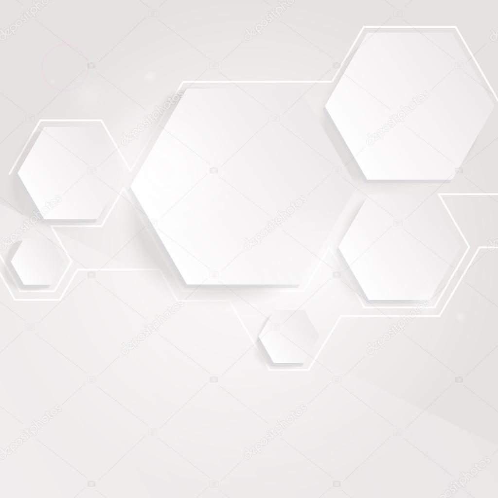Light background with hexagons