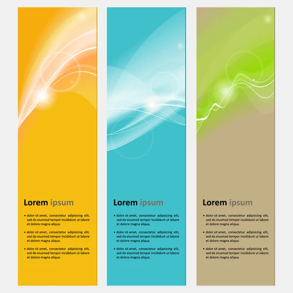 Banner abstrato neutro — Vetor de Stock