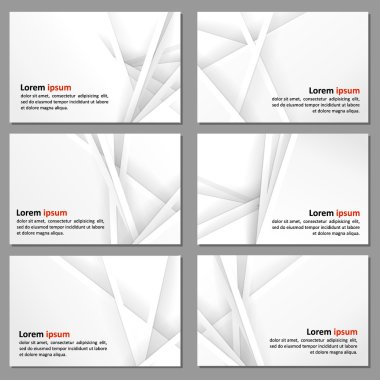 tarafsız bir arka plan ile kartvizit