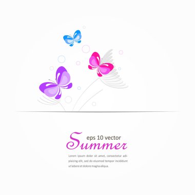 banners florales de verano