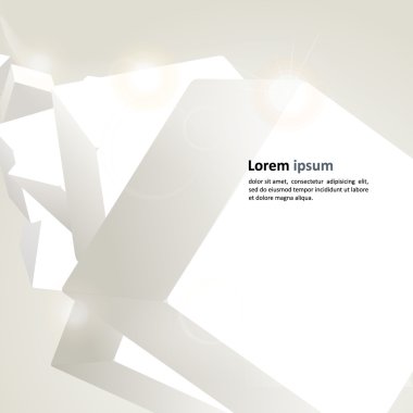 Soyut arkaplanı aydınlat