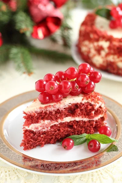 Pastel "Terciopelo rojo ." — Foto de Stock