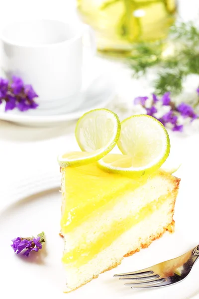 Tarta de limón . —  Fotos de Stock