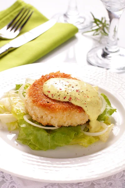 Fish cutlet. — Stock Photo, Image