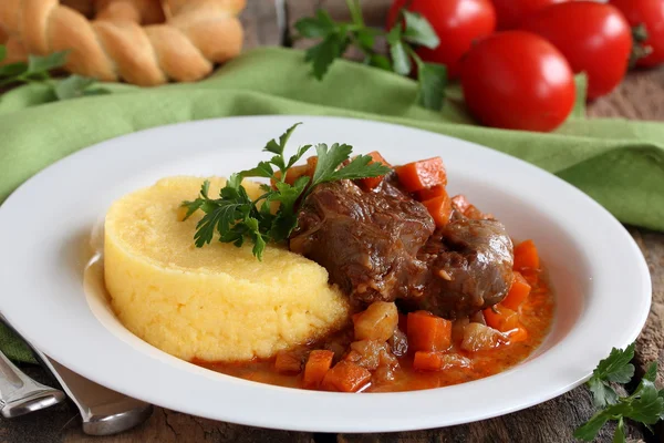 Osso Bucco. — Stock Photo, Image