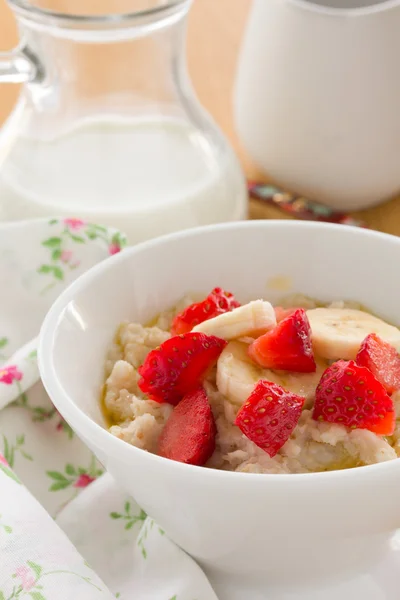 Farina d'avena Porridge. — Foto Stock