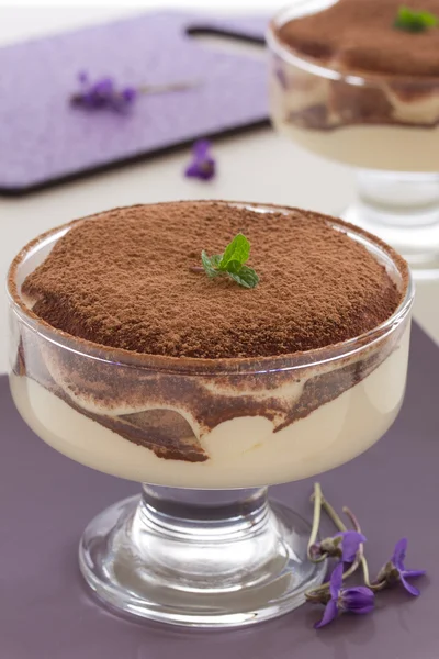 Tiramisu zum Nachtisch". — Stockfoto