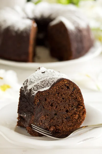 Torta al cioccolato — Foto Stock