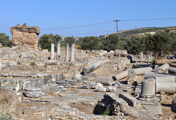 Древняя Гена на острове Крит в Греции
