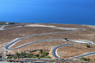 Sfakia area at south Crete in Greece clipart
