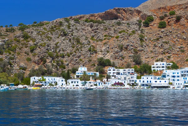Baie de Loutro sur l'île de Crète du Sud en Grèce — Photo