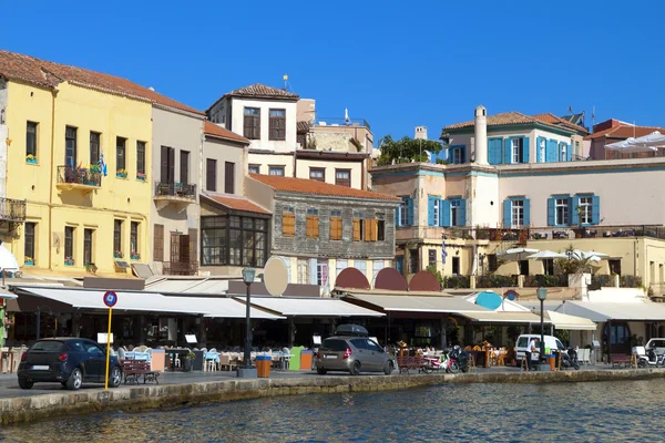 Hania city at Crete island in Greece Royalty Free Stock Photos