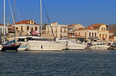 Aegina Adası'nda Akdeniz'de Yunanistan