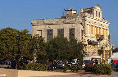 aegina Island, Yunanistan'ın eski evde