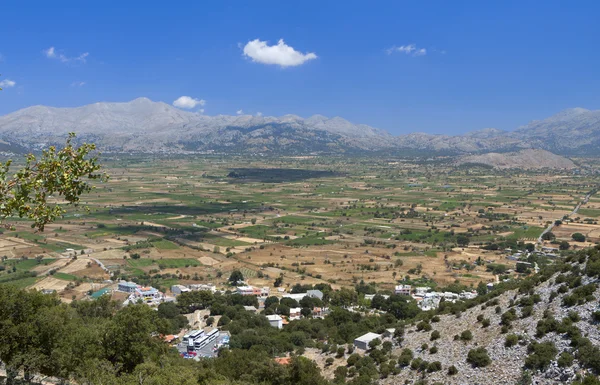 Plateau de Lasithi sur l'île de Crète en Grèce — Photo